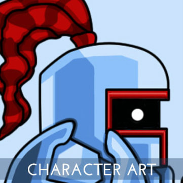 Character Art - 2D Game Art in Portfolio